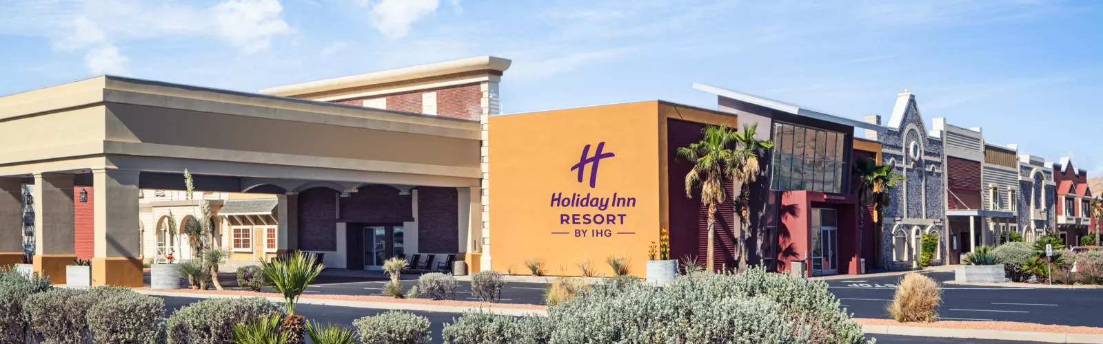 Entrance of Holiday Inn Resort Mesquite in Mesquite, Nevada
